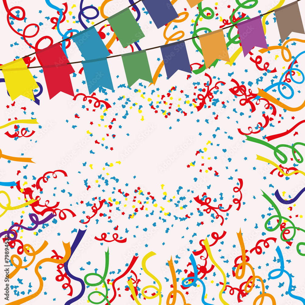 Vector background. Confetti Vector background. Confetti