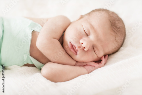 Newborn Baby schlafend