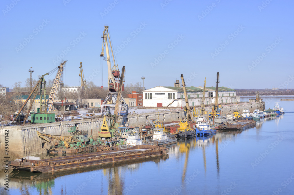 Nizhniy Novgorod. River port