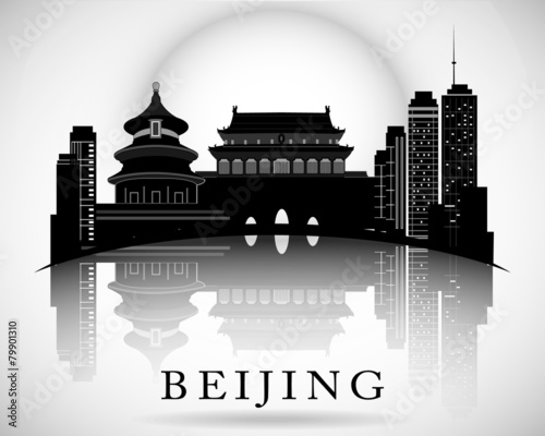 Modern Beijing City Skyline Design