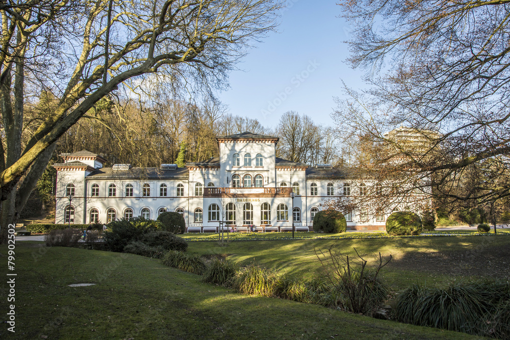historic Badehaus with scenic park in Bad Soden historic Badehaus with scenic park in Bad Soden