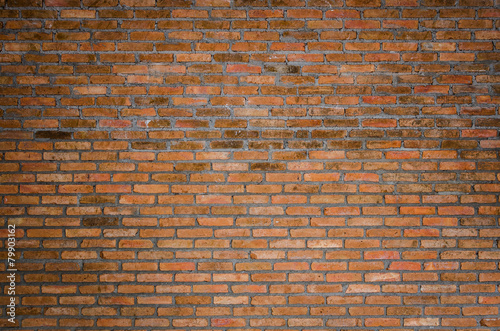 old brick wall texture as background