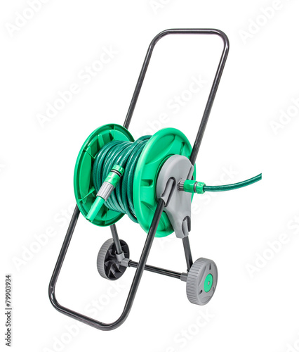Garden hose on isolated