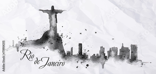 Silhouette ink Rio de Janeiro