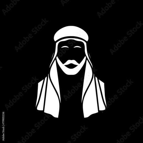 icon Arab sheikh