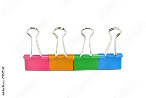 color paper clip