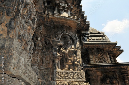 Hoysaleshwara Hindu temple  Halebid  India