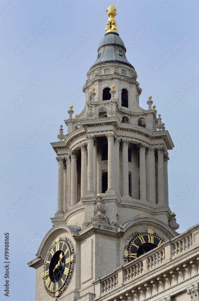 Clock Tower St Pauls Cathedral
