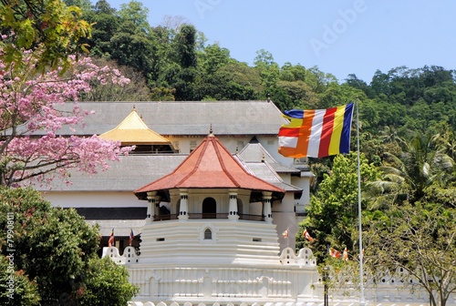 Buddhist Temple of the Tooth, Kandy, Sri Lanka photo