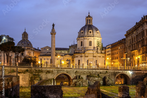 Trajan's column Rome - Italy.