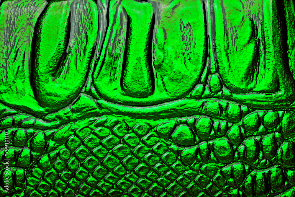 Crocodile leather texture background