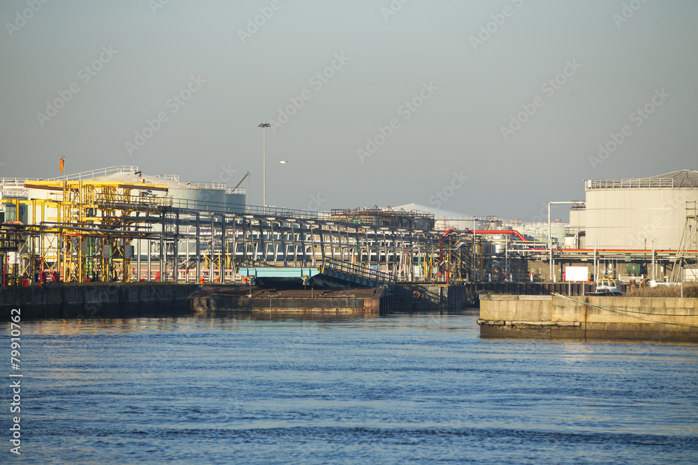 Fototapeta premium Shipping port