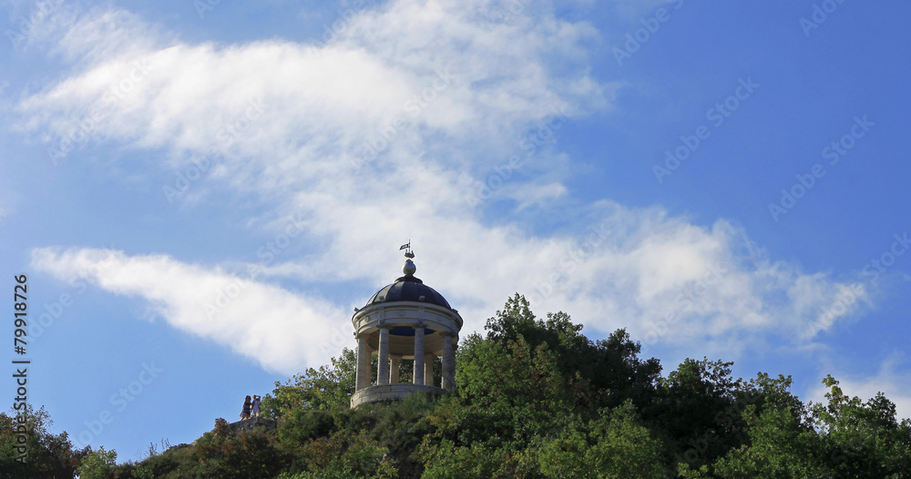 Aeolus Harp In Summertime. Pyatigorsk Landmarks And Monuments