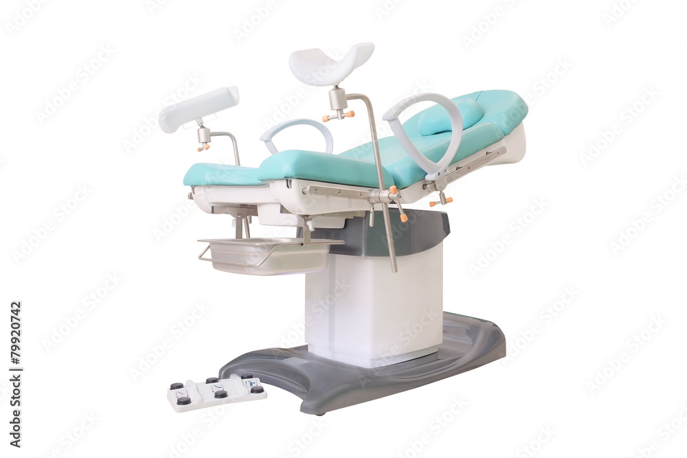 Gynecological chair in gynecological room Gynecological chair in gynecological room