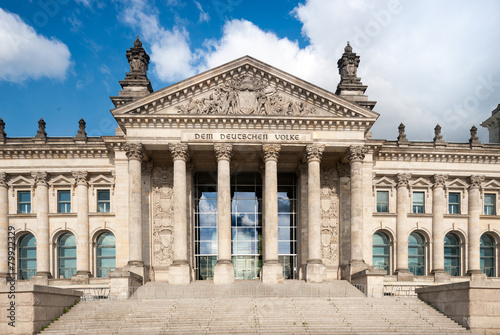 Reichstag Building in Berlin