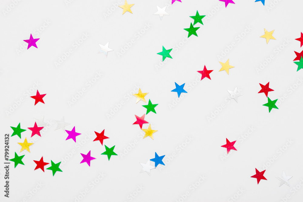 toy stars on white background toy stars on white background