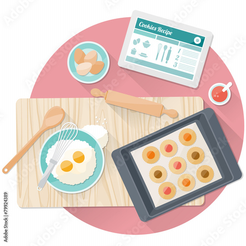 Cooking tasty pastries
