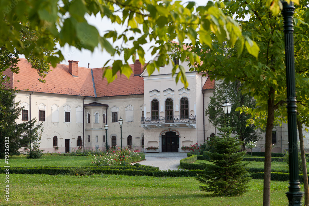 Luznica castle in Zapresic, Croatia