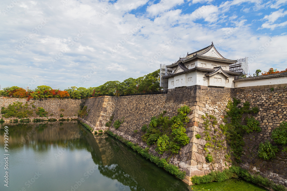 A Turret of Osaka Castle 