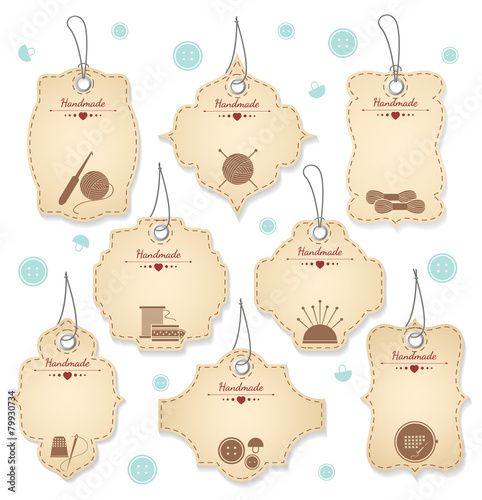 Nice Handmade Tag Designs for Needleowrks