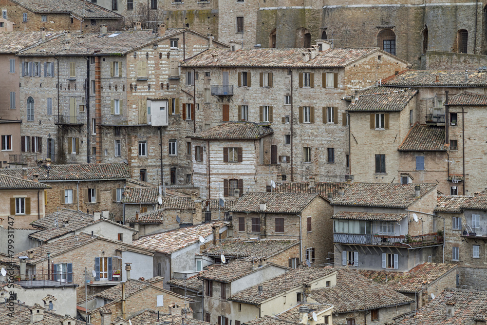 Häuser in Urbino