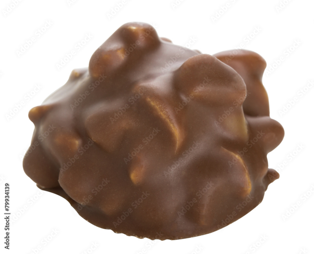 One chocolate candy One chocolate candy