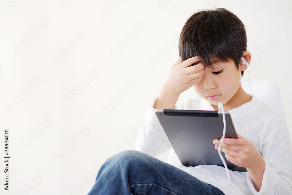 子供とタブレット 子供とタブレット