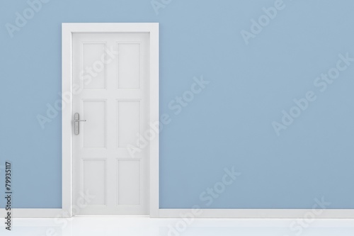 3d rendering of a door