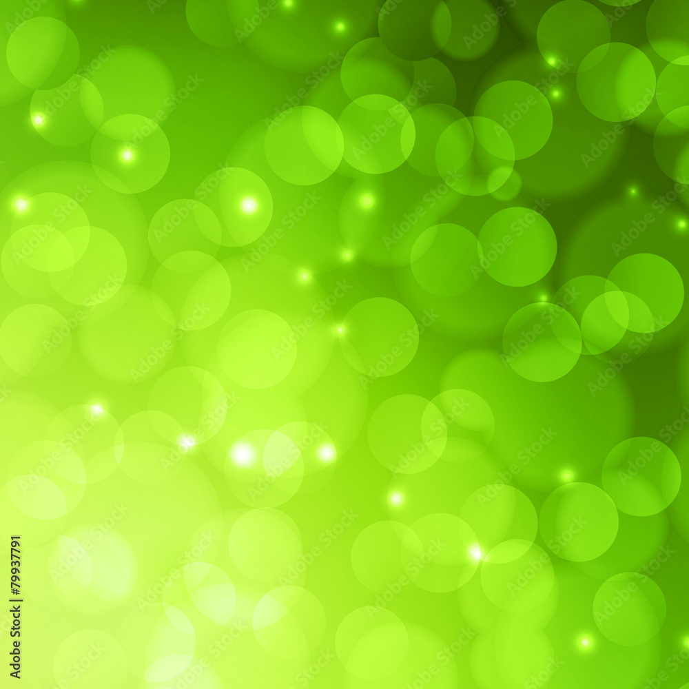 green bokeh abstract light background. Vector illustration green bokeh abstract light background. Vector illustration