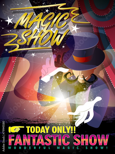 fantastic magic show poster