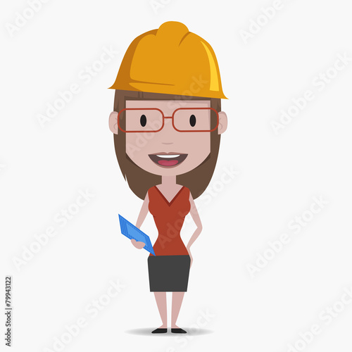 Worker concept illustration