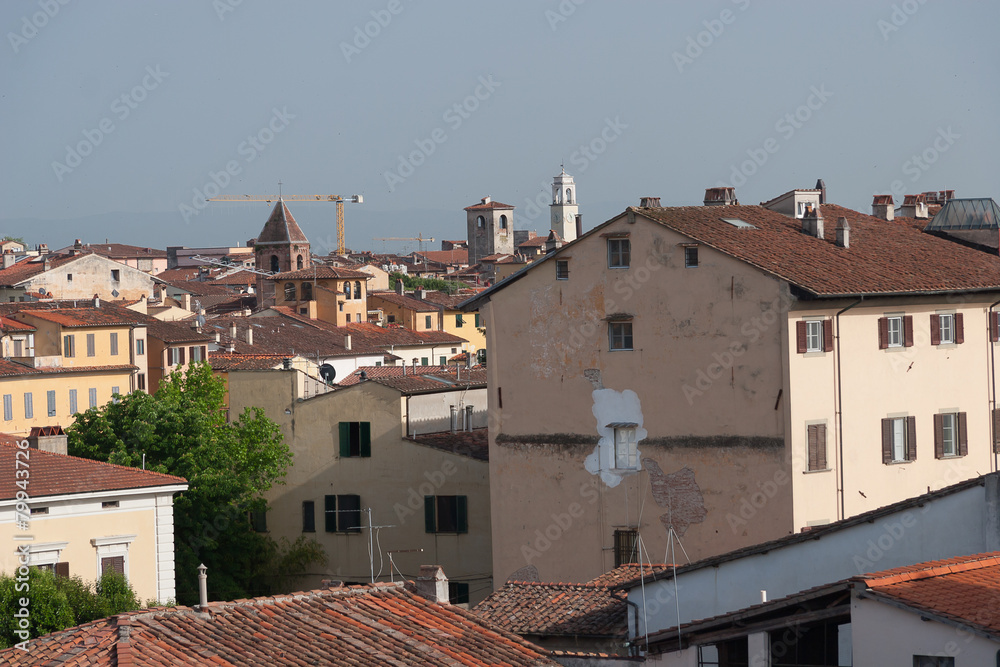 Pisa Old Town Center Cityscape