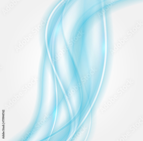 Abstract curved lines background. Template design