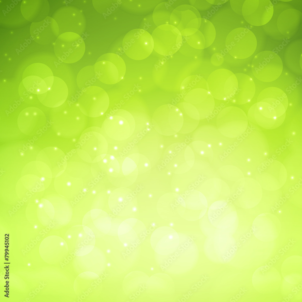 Spring green bokeh abstract light background. Spring green bokeh abstract light background.