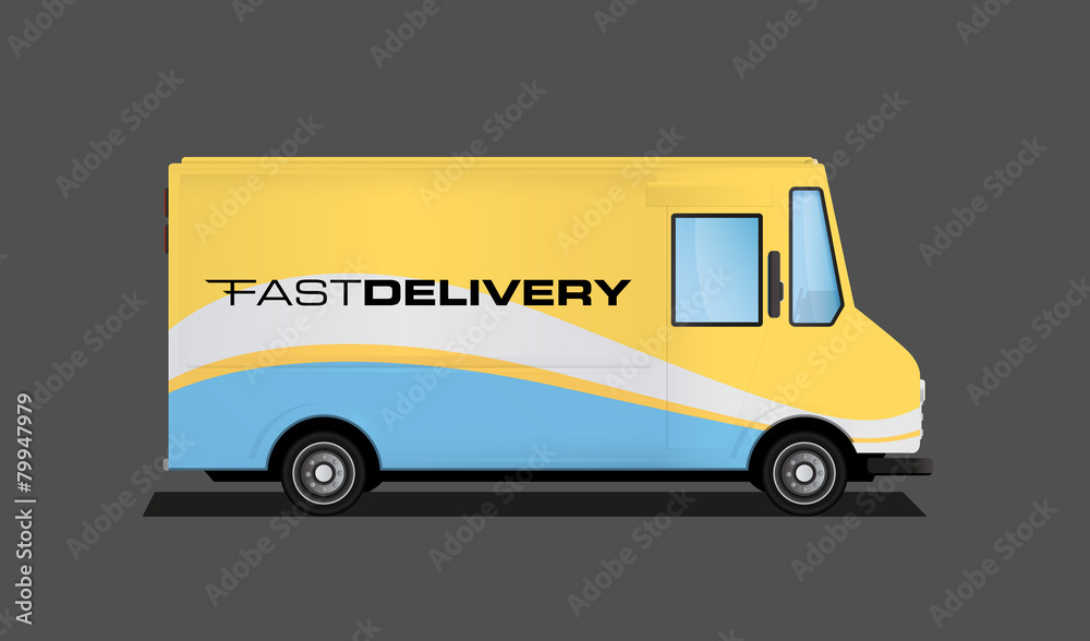 Delivery Truck Fast Delivery Delivery Truck Fast Delivery