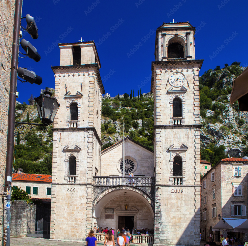 Cathedral of St Tryphon in Kotor, Montenegro