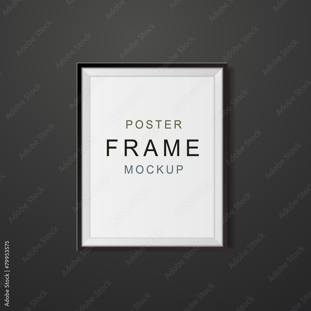 poster or photo frame mockup poster or photo frame mockup