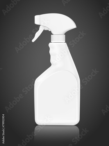 blank bottle spray detergent