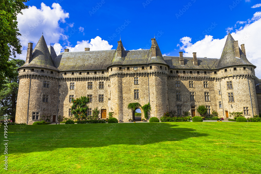 castles of France -chateau of Madame de Pompadour