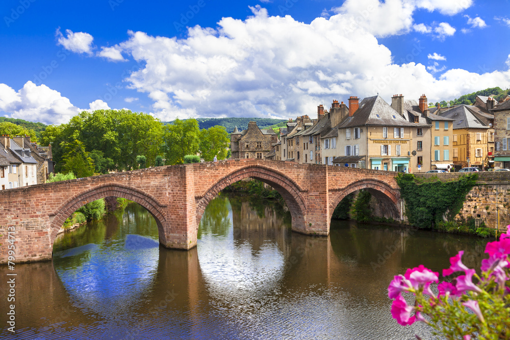 Espalion - one of the most beautiful villages of France (Aveyron