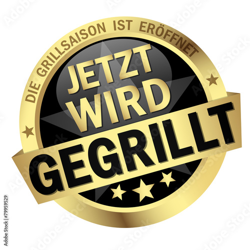 Button - Jetzt wird gegrillt