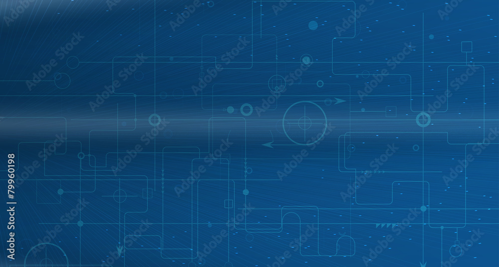 Fototapeta premium abstract technology background Business & development direction