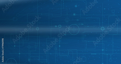 abstract technology background Business & development direction