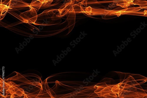 Abstract fire flame background