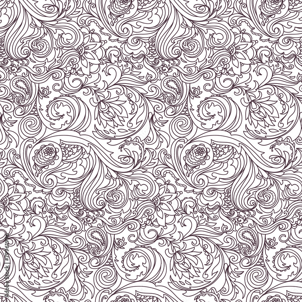 Abstract doodles pattern Abstract doodles pattern