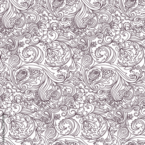 Abstract doodles pattern