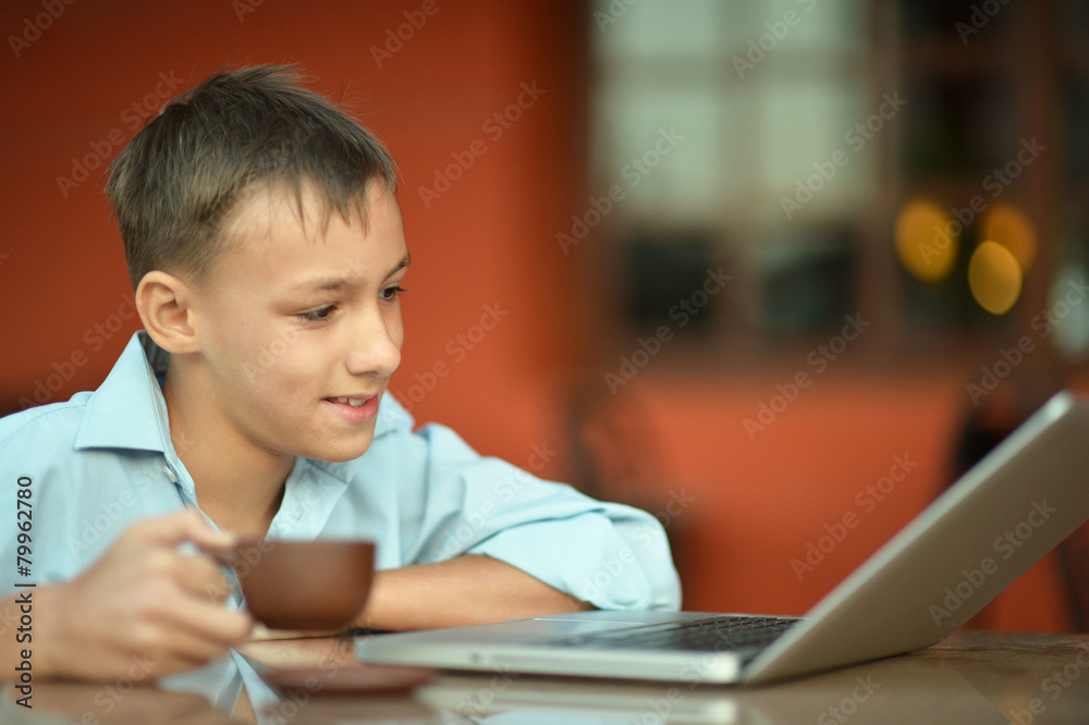 boy with laptop boy with laptop