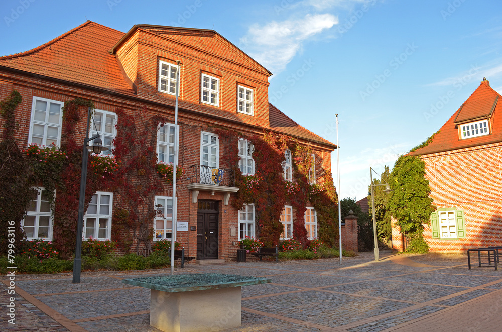 Das Rathaus von Ludwigslust