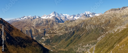 Swiss Alps, View of Grimsel pass © Mor65_Mauro Piccardi