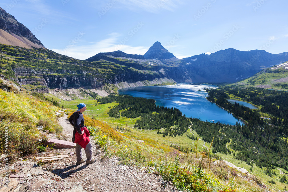 Hike in Glacier